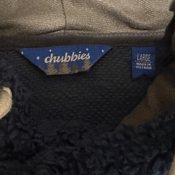 Chubbies- Men’s The Snuggler High-Pile- Navy, Sz Large, EXCELLENT USED COND. - Picture 4 of 5